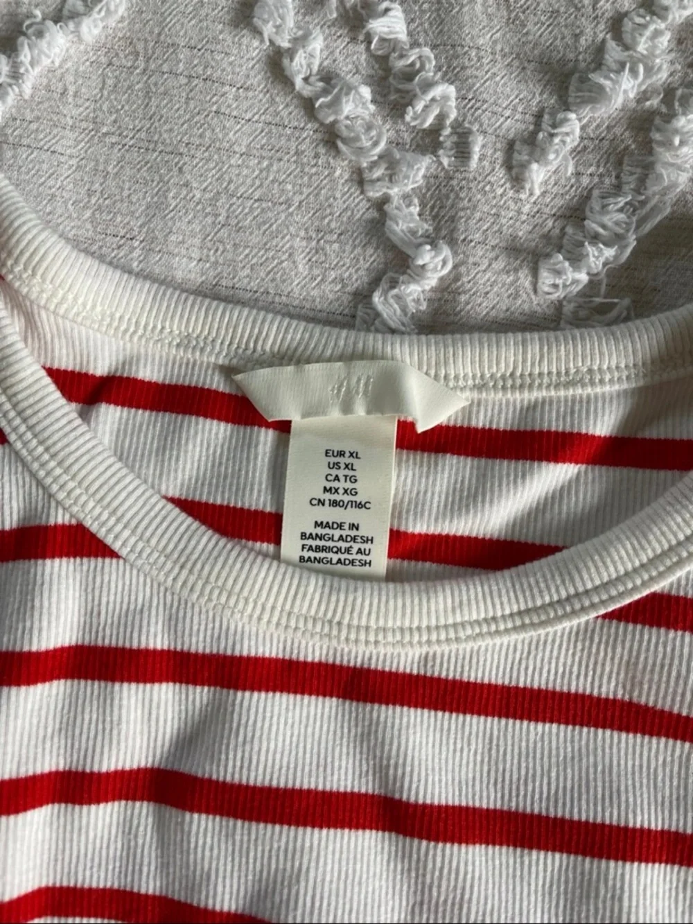 H&M Cropped Ribbed Tank Top